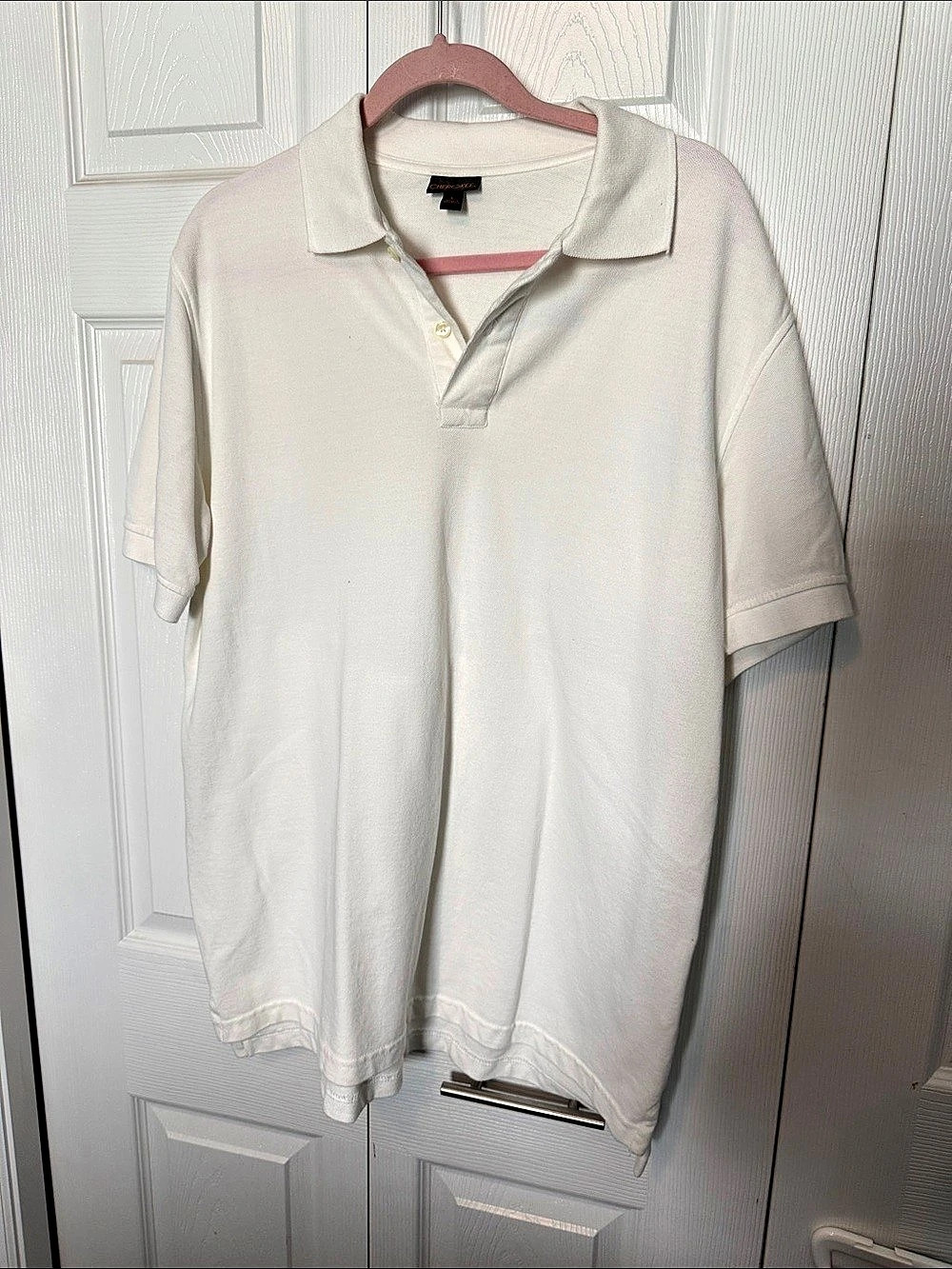Cherokee Men's Polo Shirt White Size Large